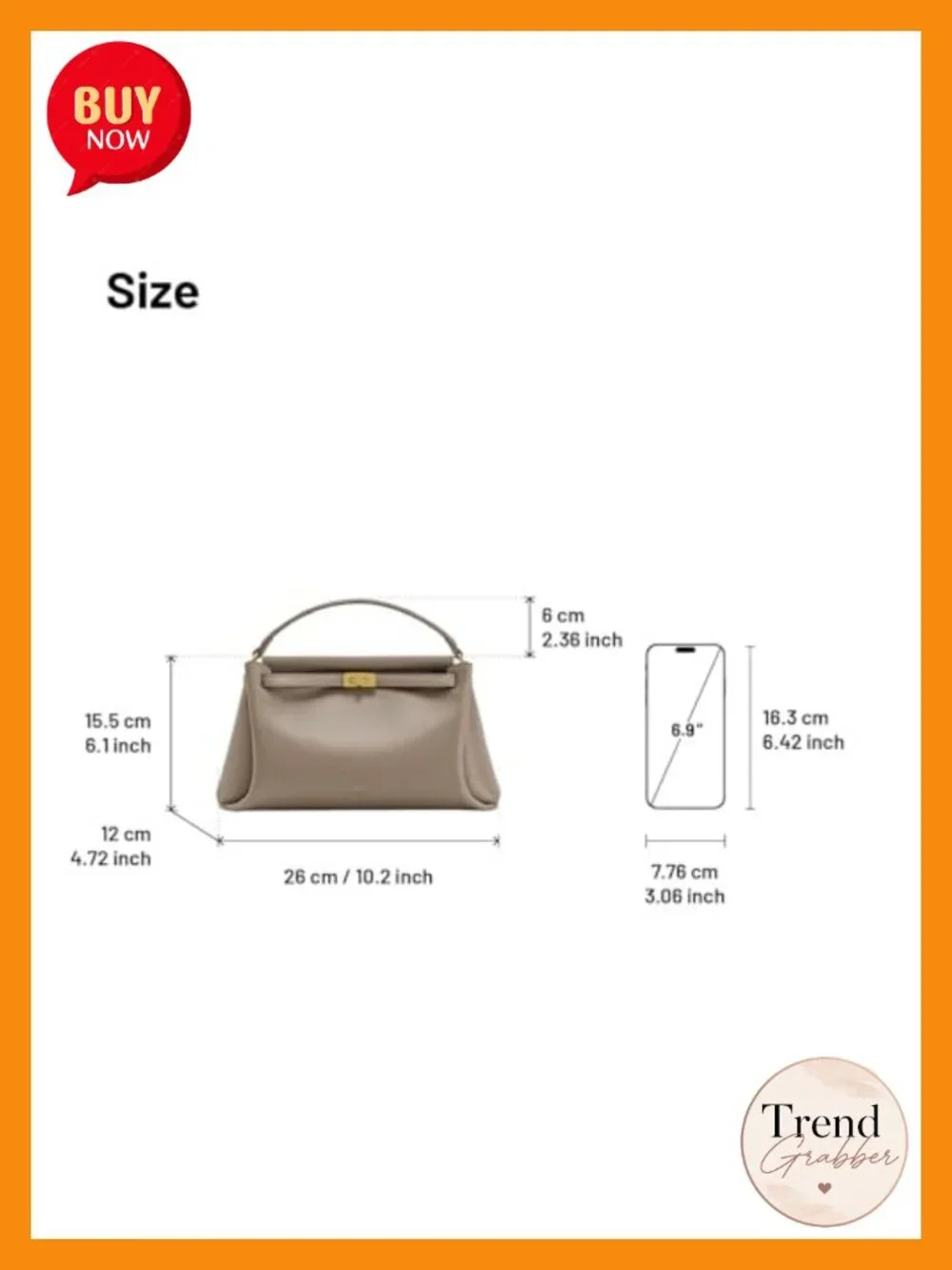 Vegan Leather Top Handle Crossbody Satchel Bag